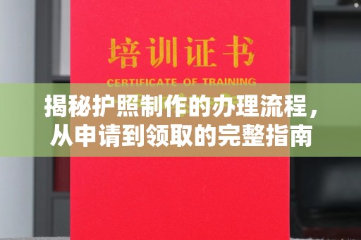 谯城揭秘护照制作的办理流程，从申请到领取的完整指南