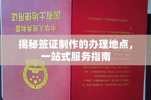 谯城揭秘签证制作的办理地点，一站式服务指南