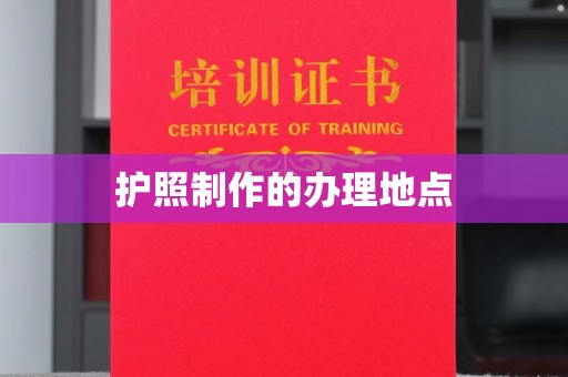 谯城护照制作的办理地点