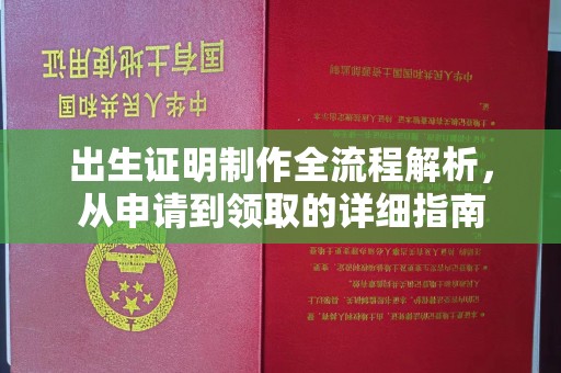 谯城出生证明制作全流程解析，从申请到领取的详细指南
